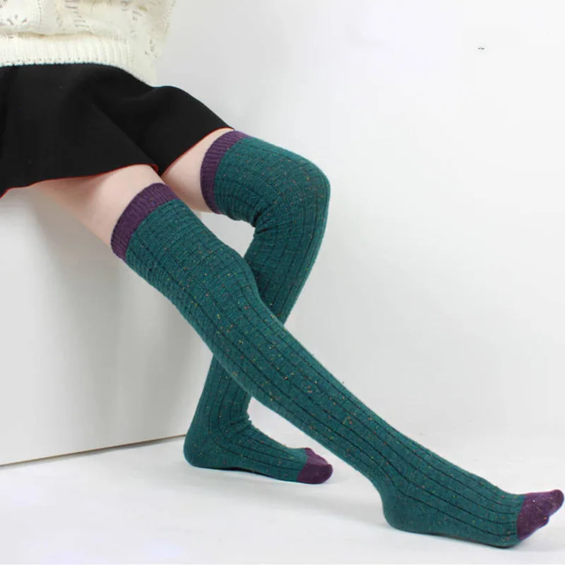 New Autumn And Winter Wool Stockings Women Female Fashion Thigh High Over Knee Socks Colorful Dot Stockings Calcetines Altos 85Z
New Autumn And Winter Wool Stockings Women Female Fashion Thigh High Over Knee Socks Colorful Dot Stockings Calcetines Altos 85Z