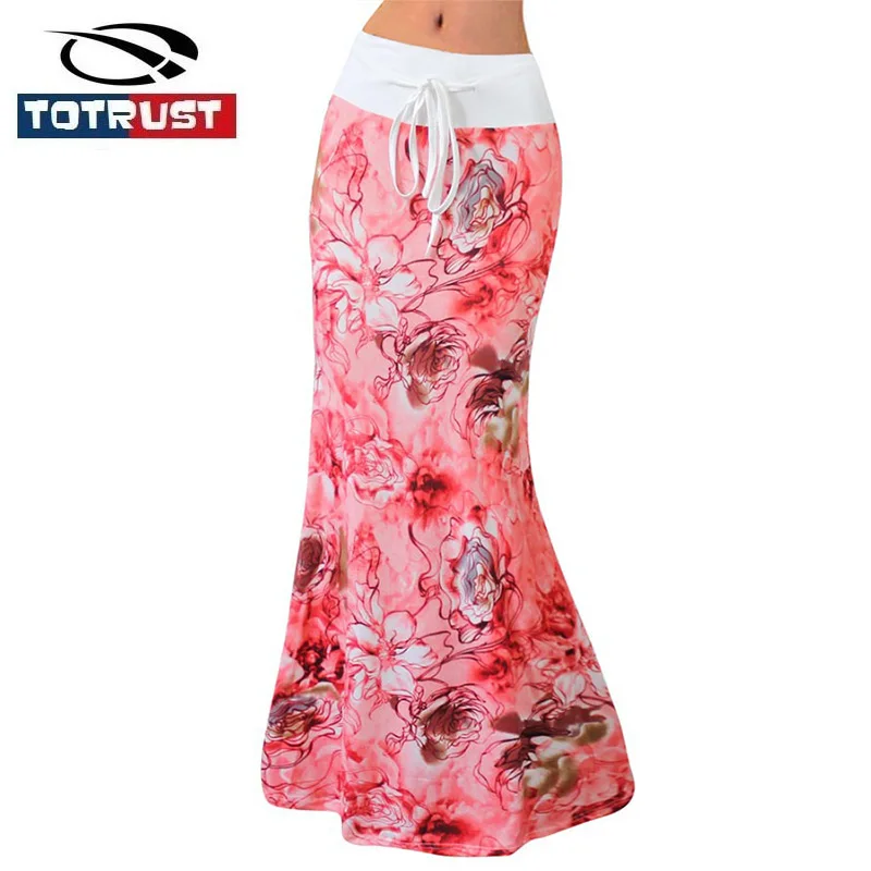 TOTRUST Floral Long Skirts For Women 2019 New Summer Flower Print Women Plus Size Ladies Jupe Sexy Knit Hip Skirt Beach Saia 3XL
TOTRUST Floral Long Skirts For Women 2019 New Summer Flower Print Women Plus Size Ladies Jupe Sexy Knit Hip Skirt Beach Saia 3XL