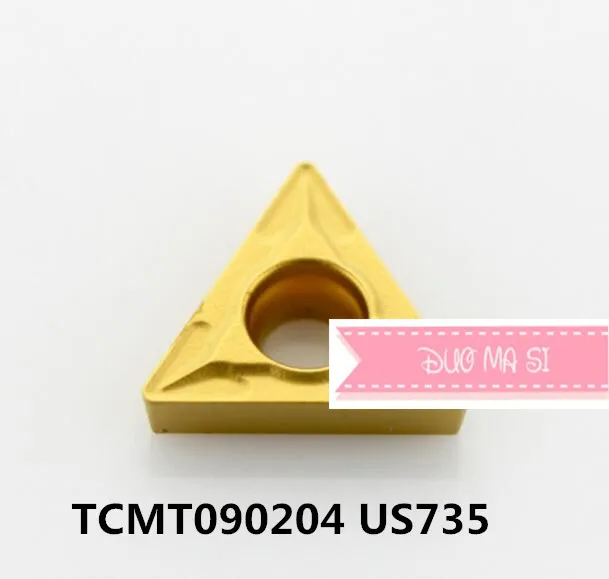 Free shipping 10pcs TCMT090204 US735 carbide inserts for STFCR/STUCR,Turning Blades for Stainless Steel
Free shipping 10pcs TCMT090204 US735 carbide inserts for STFCR/STUCR,Turning Blades for Stainless Steel