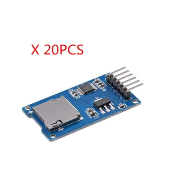 20pcs High Quality Good Micro SD Storage Board TF Card Reader Memory Shield Module SPI
20pcs High Quality Good Micro SD Storage Board TF Card Reader Memory Shield Module SPI