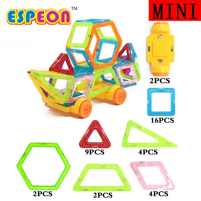 Mini Magnetic Designer Educational Building Blocks 39pcs/Set Engineering Vehicle Plastic Assemble Enlighten Bricks For Kids Gift
Mini Magnetic Designer Educational Building Blocks 39pcs/Set Engineering Vehicle Plastic Assemble Enlighten Bricks For Kids Gift