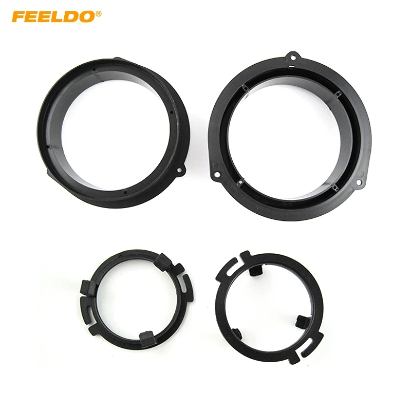 FEELDO 1set Car Speaker Spacer Mats with Tweeters for Audi Q5 Rear Door Stereo Horn Refitting Rings Pad Mount Holder #HQ6018
FEELDO 1set Car Speaker Spacer Mats with Tweeters for Audi Q5 Rear Door Stereo Horn Refitting Rings Pad Mount Holder #HQ6018