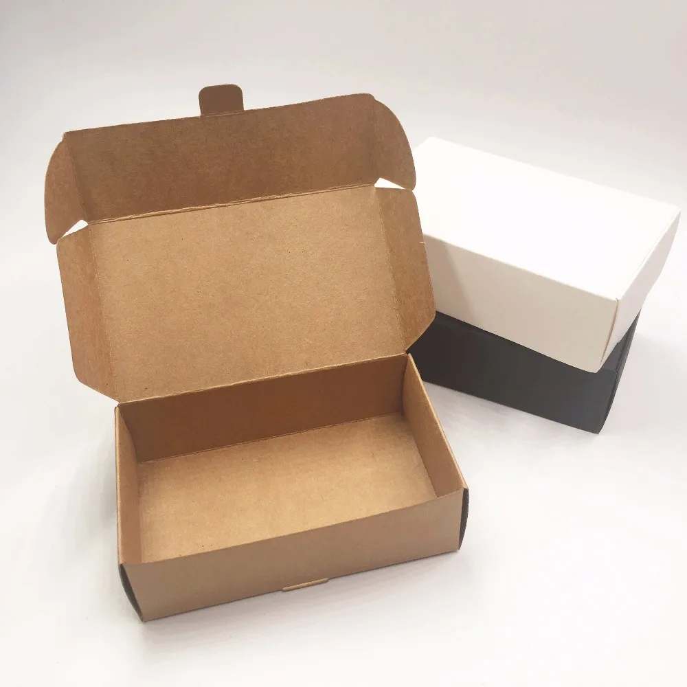 24 pcs kraft packaging box black and brown t-shirt paper packing box blank white gift carton box handmade gift box
24 pcs kraft packaging box black and brown t-shirt paper packing box blank white gift carton box handmade gift box