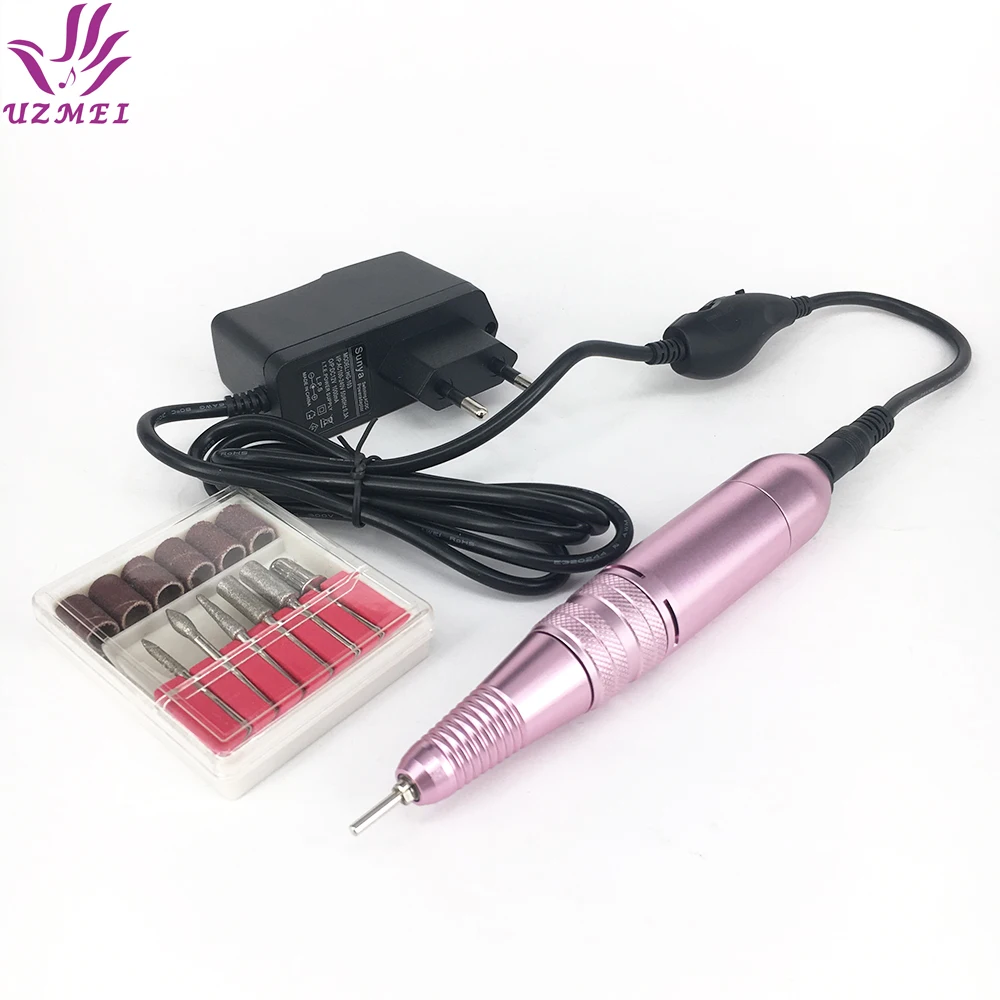 New Arrival Electric Manicure Machine Nail Drill Pen Shaped Portable Electric Nail File drill 1set 6bits nail art
New Arrival Electric Manicure Machine Nail Drill Pen Shaped Portable Electric Nail File drill 1set 6bits nail art