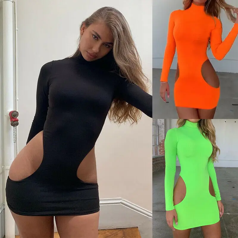 New Style Women Dresses Sexy Long Sleeve Hollow Out Beading Bodycon Dress Solid Party Mini Skinny Turtleneck Dress Fashion Hot
New Style Women Dresses Sexy Long Sleeve Hollow Out Beading Bodycon Dress Solid Party Mini Skinny Turtleneck Dress Fashion Hot