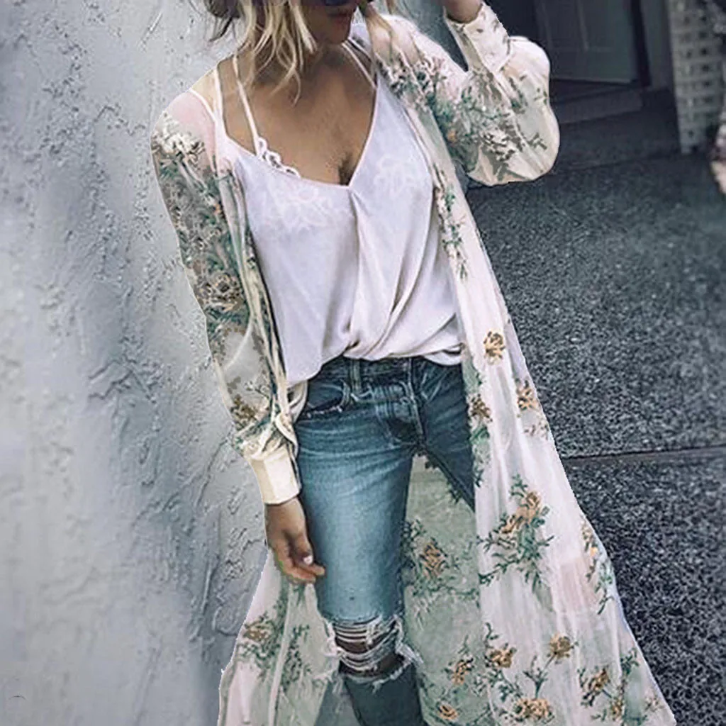 2019 Women Sexy Floral Print Bikini Cover Up Cardigan Beach Dresses Bathing Beach Tunics Pareos Swimsuit Kaftan Beach Swimwear
2019 Women Sexy Floral Print Bikini Cover Up Cardigan Beach Dresses Bathing Beach Tunics Pareos Swimsuit Kaftan Beach Swimwear