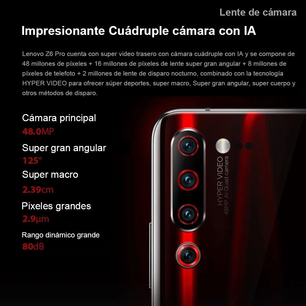 Lenovo Z6 Pro 6GB + 128GB 4000mAh Snapdragon Lenovo Z6 Pro 6GB + 128GB 4000mAh Snapdragon