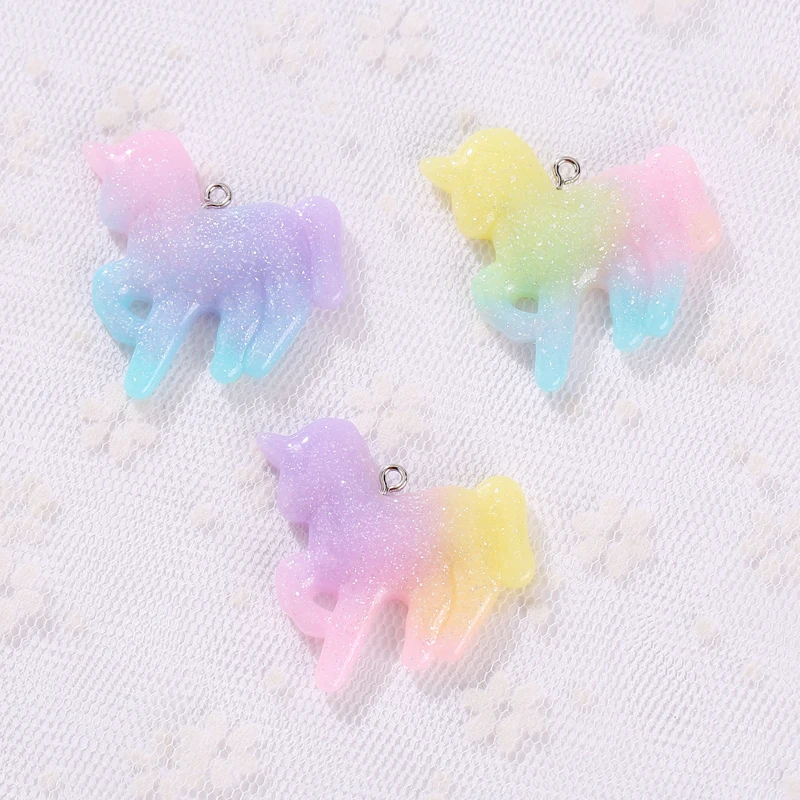12pcs resin unicorn necklace charms very cute keychain pendant necklace pendant for DIY decoration
12pcs resin unicorn necklace charms very cute keychain pendant necklace pendant for DIY decoration