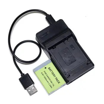 NB-13L NB13L Rechargeable Li-ion Battery + USB Charger for Canon PowerShot G5X G7X G9X Mark II SX620 SX720 SX730 HS Camera
NB-13L NB13L Rechargeable Li-ion Battery + USB Charger for Canon PowerShot G5X G7X G9X Mark II SX620 SX720 SX730 HS Camera