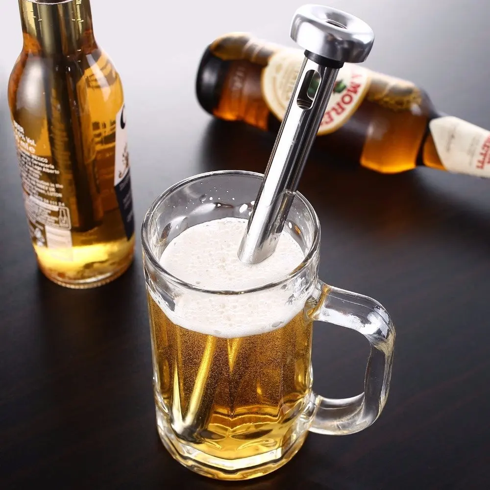 304 Steel beverage Cooler Stick Beer Champagne Whisky Cooling Bottle Chill Rod for Wine Cooler Cooling Chilling Wine Decanter
304 Steel beverage Cooler Stick Beer Champagne Whisky Cooling Bottle Chill Rod for Wine Cooler Cooling Chilling Wine Decanter