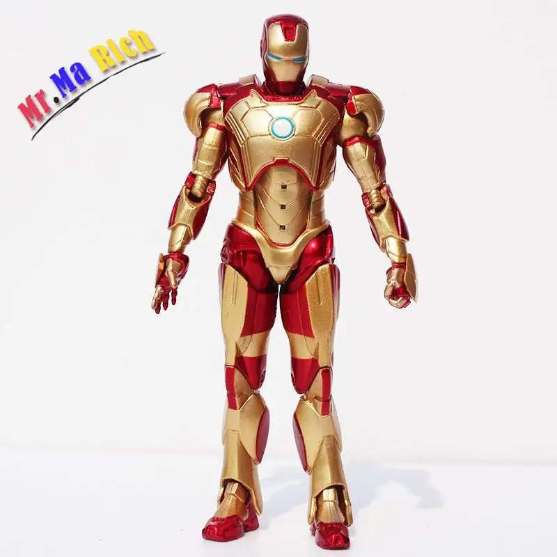 1pcs 18cm The Iron Man 3 Mark 42 Pvc Action Figure Super Heroes Collection Model Toy Great Gift
1pcs 18cm The Iron Man 3 Mark 42 Pvc Action Figure Super Heroes Collection Model Toy Great Gift