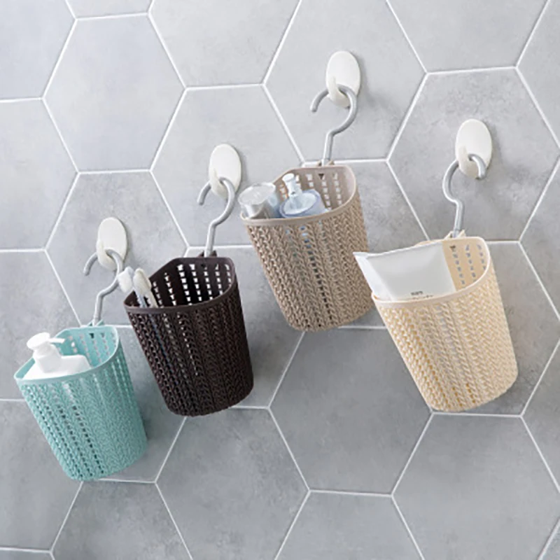 Bathroom Bathing Storage Basket Kitchen Sundries Hanging Basket Plastic Shower Organizer Bin
Bathroom Bathing Storage Basket Kitchen Sundries Hanging Basket Plastic Shower Organizer Bin
