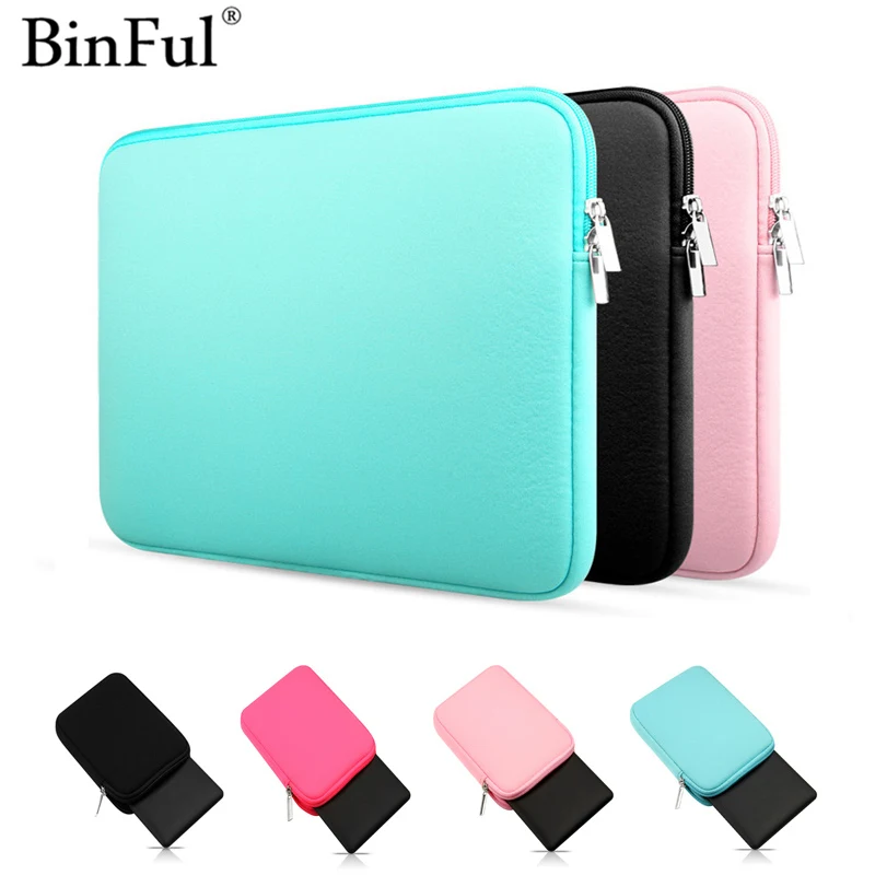 BinFul 6'' 7.9'' 9.7'' for ipad 2017 Tablet 11" 12'' 13" 14" 15" 15.6 Laptop bag Sleeve case cover for Macbook Air pro Retina
BinFul 6'' 7.9'' 9.7'' for ipad 2017 Tablet 11" 12'' 13" 14" 15" 15.6 Laptop bag Sleeve case cover for Macbook Air pro Retina