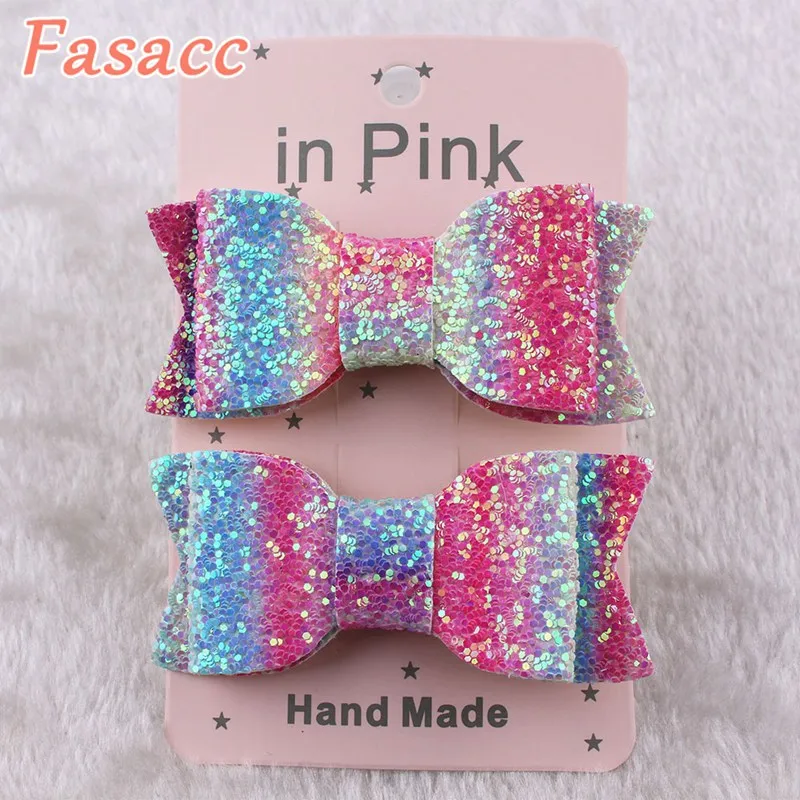 2pcs/Lot Glitter Hair Clips For Children Baby Girls Hair Bow Clip Kids Hairpins Sequins Princess Headdress Hair Accessories A242
2pcs/Lot Glitter Hair Clips For Children Baby Girls Hair Bow Clip Kids Hairpins Sequins Princess Headdress Hair Accessories A242