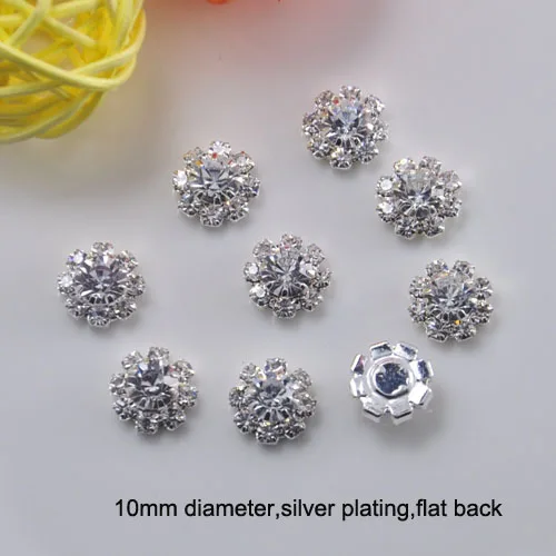 (L0019-10mm) wholesale 20 pcs free shipping round rhinestone button,silver plating,flat back
(L0019-10mm) wholesale 20 pcs free shipping round rhinestone button,silver plating,flat back