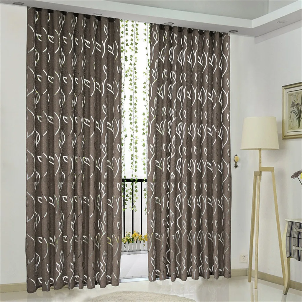 1PCS Vines Leaves Tulle Door Window Curtain Drape Panel Sheer Scarf Valances For Living Room Bedroom Home Office Window Curtain
1PCS Vines Leaves Tulle Door Window Curtain Drape Panel Sheer Scarf Valances For Living Room Bedroom Home Office Window Curtain