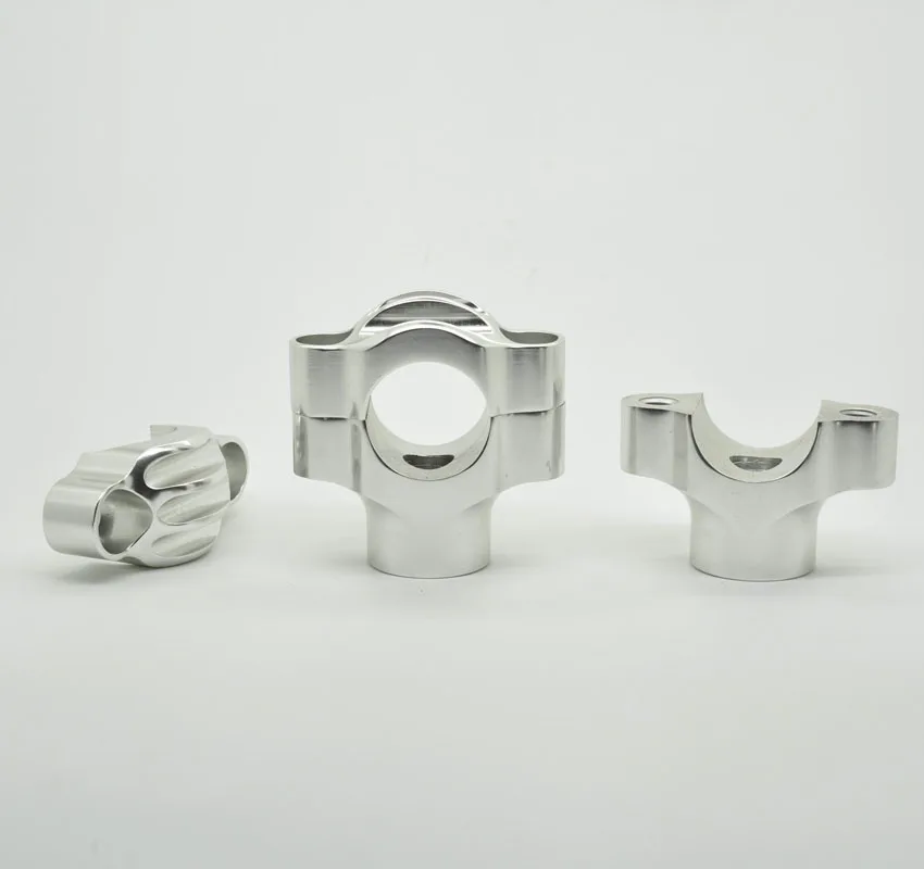 Новый Серебряный 22 мм руль стояк для мотоцикла|motorcycle risers|handlebar riser22mm handlebar risers |