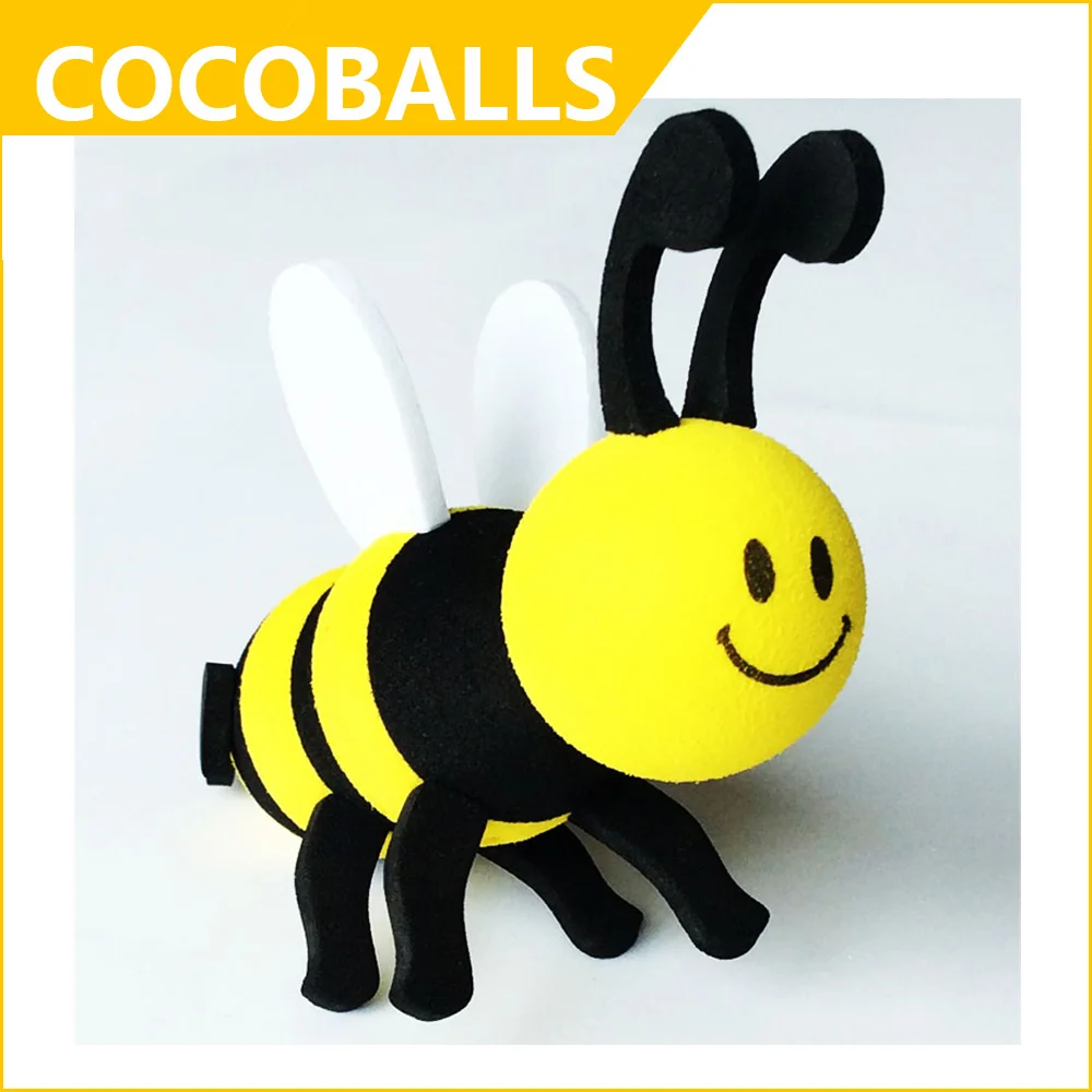 cocoballs bee antenna toppers aerial balls car roof eva foam toys for mini automobile decoration 10pcs/lot
cocoballs bee antenna toppers aerial balls car roof eva foam toys for mini automobile decoration 10pcs/lot