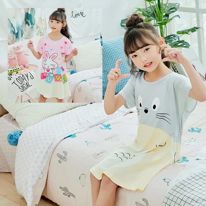 Retail Summer Girls Princess Dresses Children Clothing Baby Pajamas Cotton Nightgown Kids Home Cltohing Girl Sleepwear nai619
Retail Summer Girls Princess Dresses Children Clothing Baby Pajamas Cotton Nightgown Kids Home Cltohing Girl Sleepwear nai619