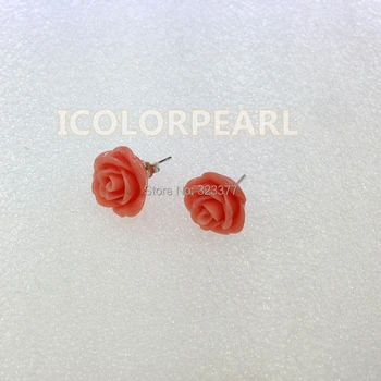 WEICOLOR Lovely Polymer Clay Rose Earrings With 925 Sterling Silver Pins In White, Red,Pink,Black And Purple Colors.
WEICOLOR Lovely Polymer Clay Rose Earrings With 925 Sterling Silver Pins In White, Red,Pink,Black And Purple Colors.