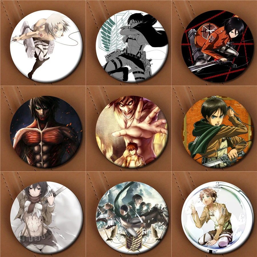 Youpop Anime Attack on Titan Album Brooch Fashion Pin Badge Accessories For Clothes Hat Backpack Decoration XZ0130
Youpop Anime Attack on Titan Album Brooch Fashion Pin Badge Accessories For Clothes Hat Backpack Decoration XZ0130