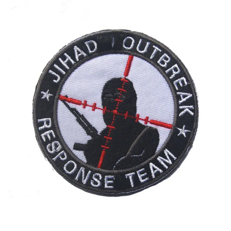 New Embroidered Sticker Armband Jihad Explosion Response Team Tactics Morale 3D Embroidery Army Badge Embroidery Patch
New Embroidered Sticker Armband Jihad Explosion Response Team Tactics Morale 3D Embroidery Army Badge Embroidery Patch