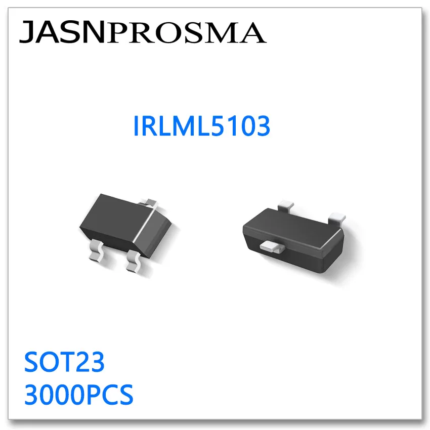 

JASNPROSMA IRLML5103 SOT23 3000PCS P-Channel 20V 30V High quality Made in China IRLML 5103