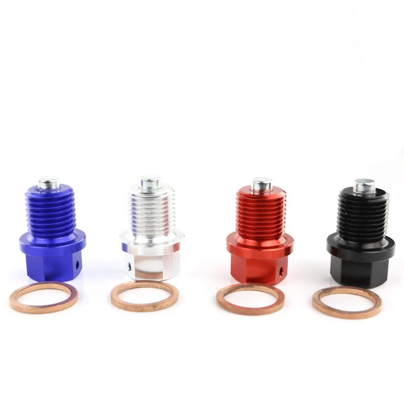 Billet Aluminum M14x1.5 Magnetic Oil Drain Plug Bolt For Honda NTV 650 SHADOW 750 TRANSALP Goldwing GL1100 1000 1200 1500 1800
Billet Aluminum M14x1.5 Magnetic Oil Drain Plug Bolt For Honda NTV 650 SHADOW 750 TRANSALP Goldwing GL1100 1000 1200 1500 1800