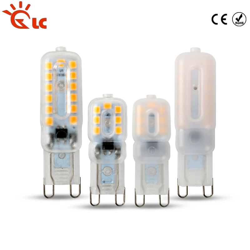 Dimmable LED G9 Lamp 3W 5W 22D 220V 240V Bombillas LED Bulb Light Lampadas SMD 2835
Dimmable LED G9 Lamp 3W 5W 22D 220V 240V Bombillas LED Bulb Light Lampadas SMD 2835