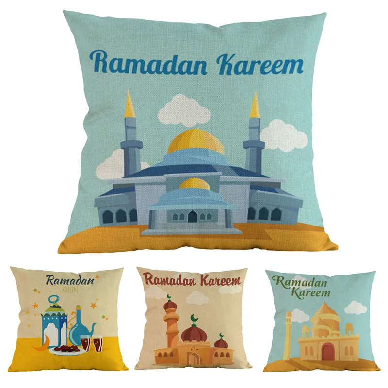 Islamic catoon mosque pattern Cushion Cover Decoration Home house room sofa chair seat living room pillow case friend kids gift 
Islamic catoon mosque pattern Cushion Cover Decoration Home house room sofa chair seat living room pillow case friend kids gift