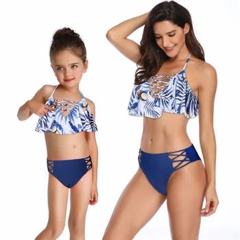 Family matching swimwear mother and daughter swimsuit mommy and me swimwear family look bikini swimming suit girl bathing wear
Family matching swimwear mother and daughter swimsuit mommy and me swimwear family look bikini swimming suit girl bathing wear