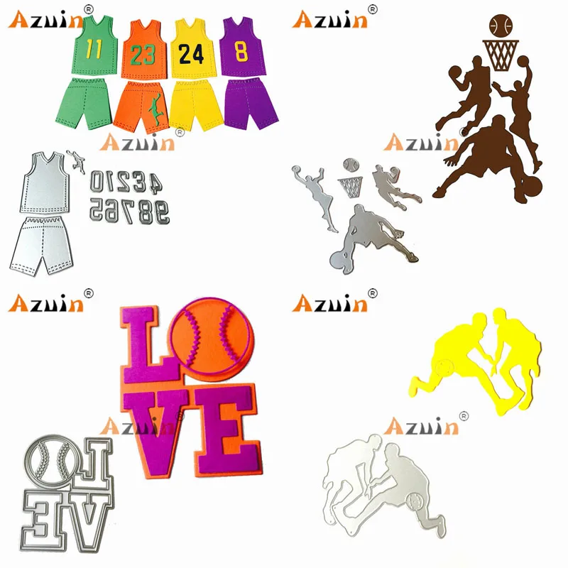 SALE Basketball New Metal Cutting Dies Stamp and Dies Educational Toys Designed For Boys Dies Combination 2018 Scrapbooking Dies
SALE Basketball New Metal Cutting Dies Stamp and Dies Educational Toys Designed For Boys Dies Combination 2018 Scrapbooking Dies