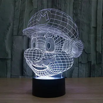Free shipping Color changing 3D Cartoon Game Super Mario LED Night Lights with USB Cable of LED Mood Lamp For Child Toy
Free shipping Color changing 3D Cartoon Game Super Mario LED Night Lights with USB Cable of LED Mood Lamp For Child Toy