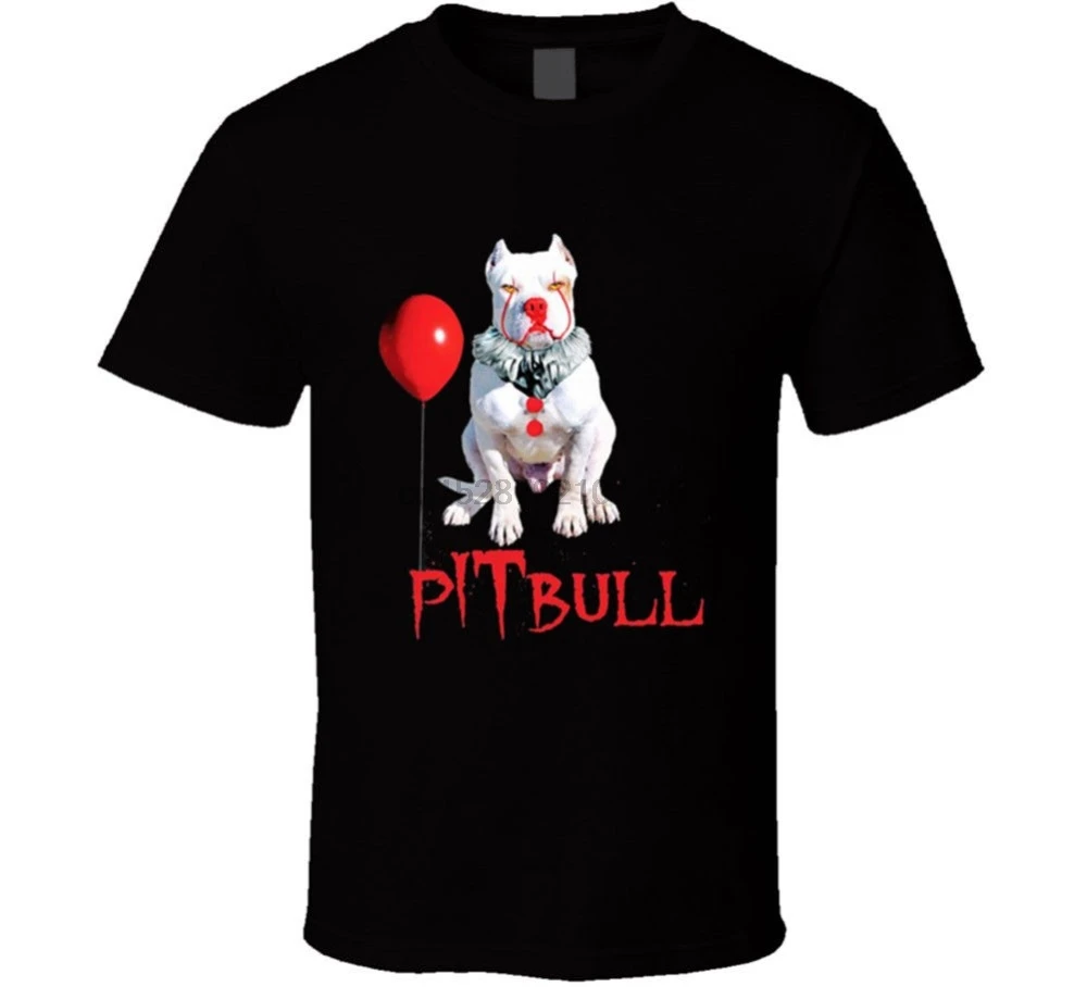 Pit Bull Penny Wise It Clown Parody Scary Halloween Cosplay Costume Funny 2019 Creative Novelty Summer Style Slim Fit T Shirts
Pit Bull Penny Wise It Clown Parody Scary Halloween Cosplay Costume Funny 2019 Creative Novelty Summer Style Slim Fit T Shirts