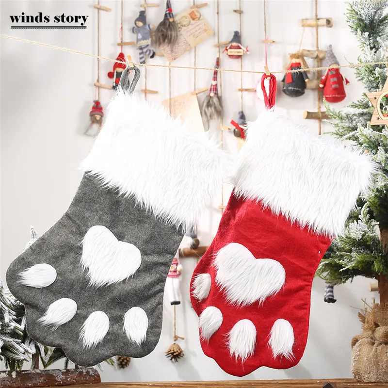 New Christmas Socks Kids Cat Claw Socks Christmas Decoration Cookie Candy Package Children's Gifts Bag Packing Party Supplies
New Christmas Socks Kids Cat Claw Socks Christmas Decoration Cookie Candy Package Children's Gifts Bag Packing Party Supplies