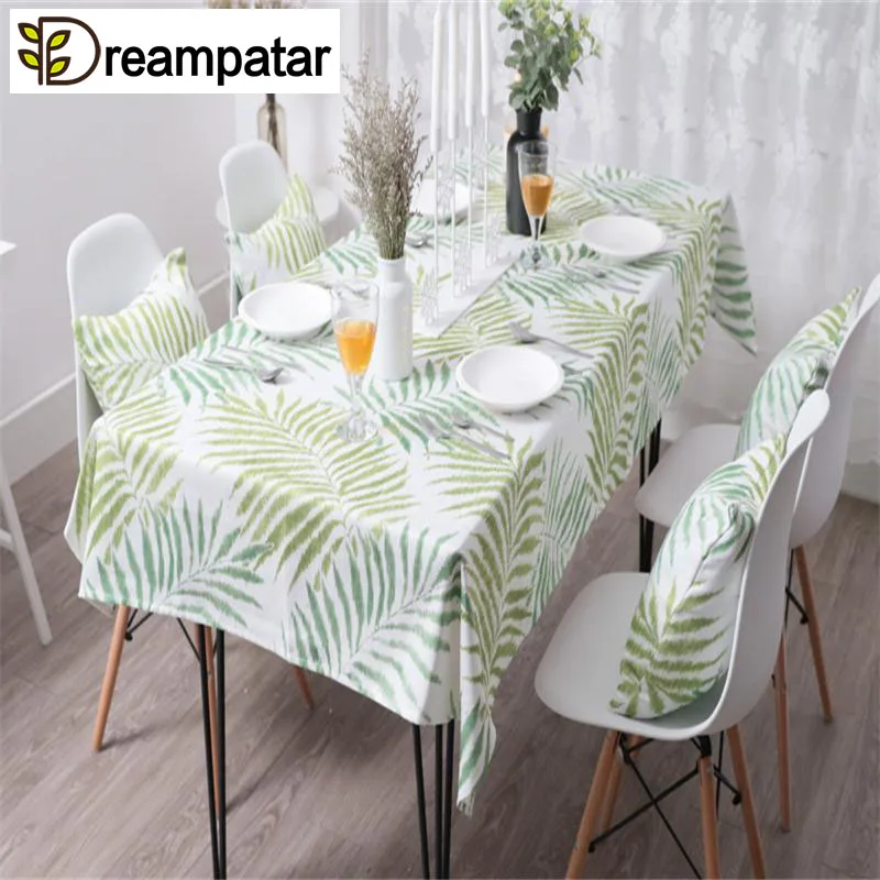 Modern Pastoral Thick Tablecloth with Green Leaves Pattern Kitchen Table Cover Oil Cloth Soft Home Decoration Pillow Case BT01B
Modern Pastoral Thick Tablecloth with Green Leaves Pattern Kitchen Table Cover Oil Cloth Soft Home Decoration Pillow Case BT01B