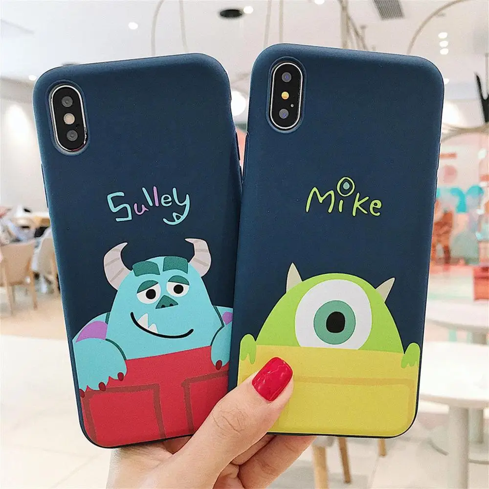 Case for iphone X Case Cartoon cute Monsters university sulley mike soft silicon case for iphone XR XS MAX 6 6s 7 8 Plus cover
Case for iphone X Case Cartoon cute Monsters university sulley mike soft silicon case for iphone XR XS MAX 6 6s 7 8 Plus cover
