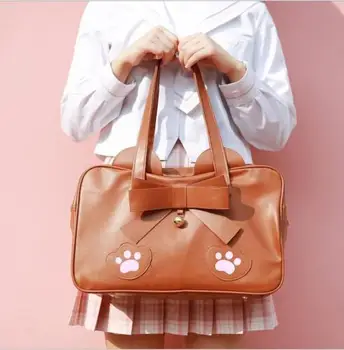 Japan High School Lolita Cat Claw JK Uniform PU Leather Shoulder Bag Cosplay Girls Handbag
Japan High School Lolita Cat Claw JK Uniform PU Leather Shoulder Bag Cosplay Girls Handbag