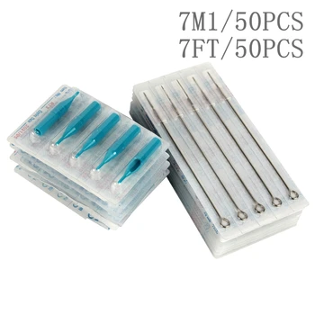 YILONG (7M1+7FT) 50 PCS Disposable Sterile Tattoo Needle+50PCS Blue Disposable Tattoo tips 7M1 & Plastic Tattoo Tips 7FT Combo
YILONG (7M1+7FT) 50 PCS Disposable Sterile Tattoo Needle+50PCS Blue Disposable Tattoo tips 7M1 & Plastic Tattoo Tips 7FT Combo