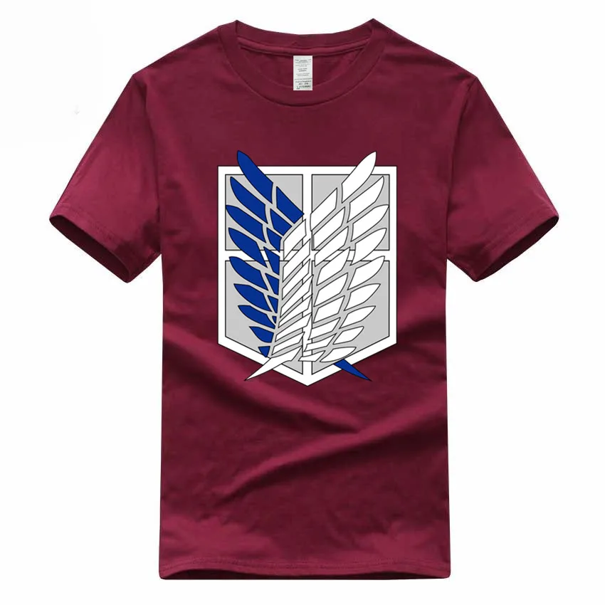 Attack on Titan Logo Euro Size 100% Cotton T-shirt Summer Casual O-Neck Tshirt For Men And Women GMT031
Attack on Titan Logo Euro Size 100% Cotton T-shirt Summer Casual O-Neck Tshirt For Men And Women GMT031