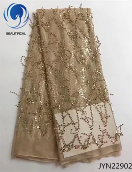 Beautifical Sequins net lace fabric for women dress 2017 Hot sale african lace fabric with embroidery french mesh lace JYN229
Beautifical Sequins net lace fabric for women dress 2017 Hot sale african lace fabric with embroidery french mesh lace JYN229