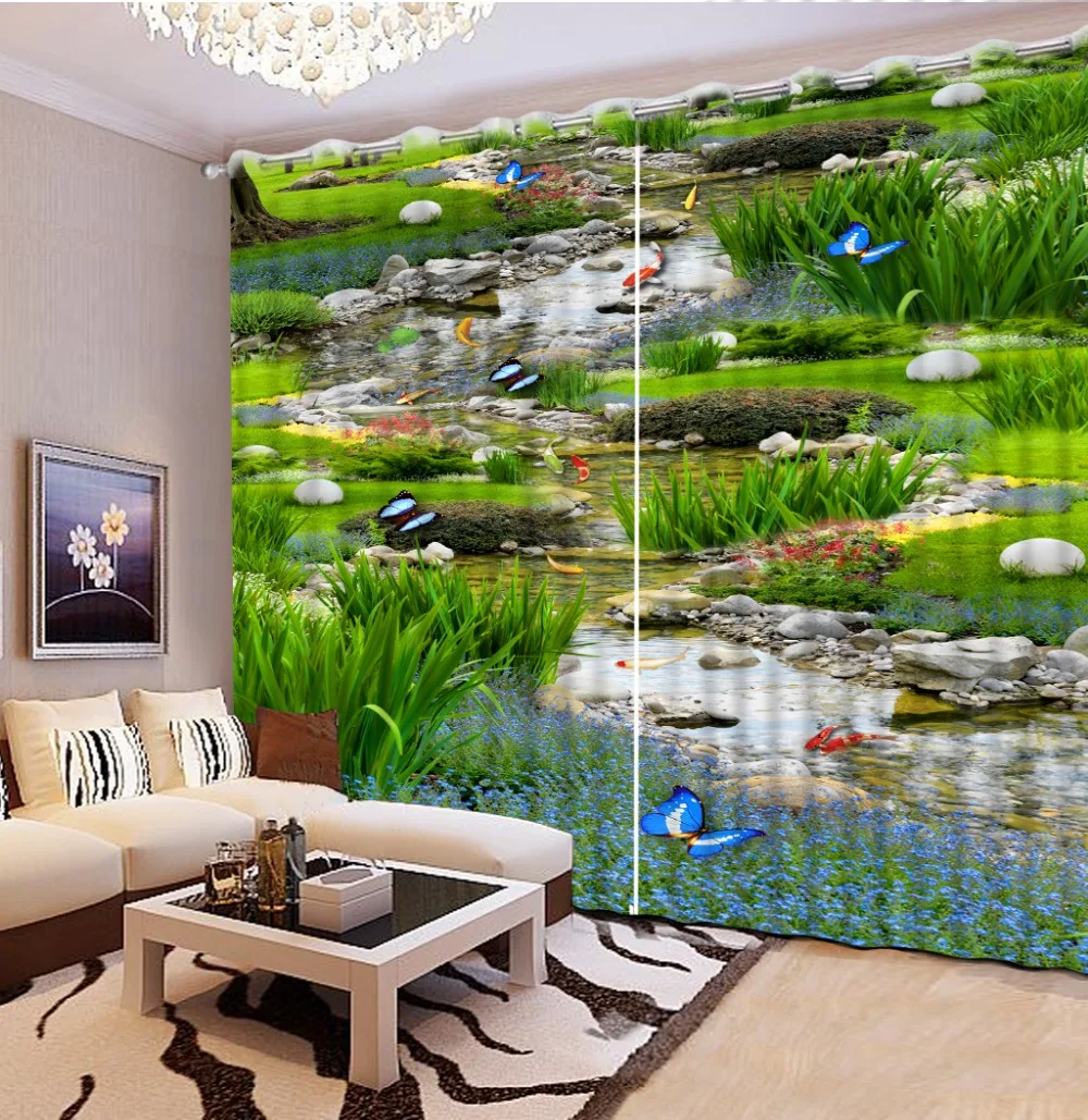 Nature Landscape 3D View printing Blackout Curtain Custom Children's Curtain for window Blackout Shade Window Curtains
Nature Landscape 3D View printing Blackout Curtain Custom Children's Curtain for window Blackout Shade Window Curtains