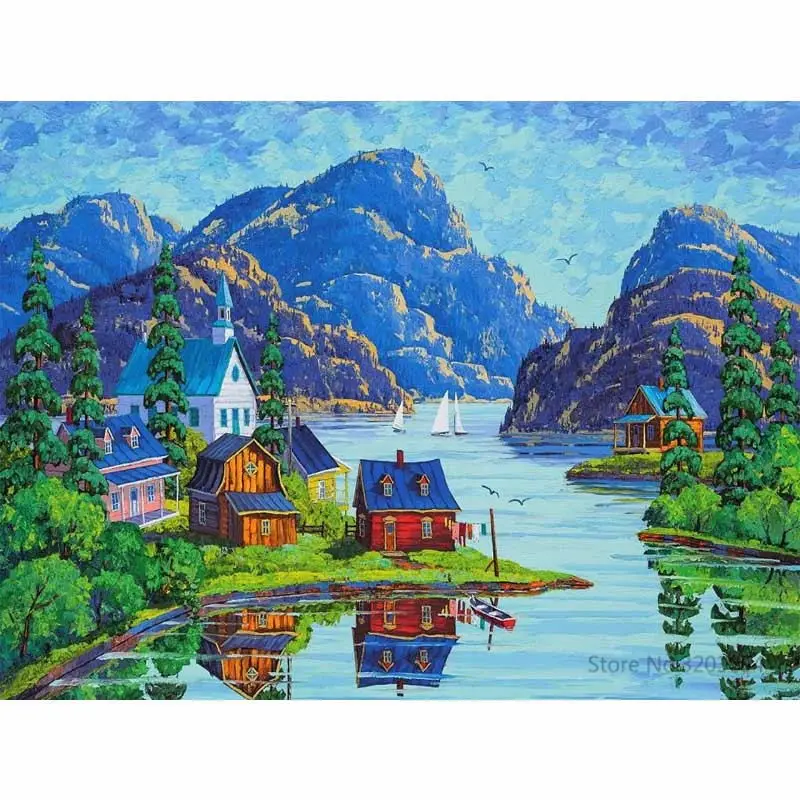 CHUNXIA Framed DIY Painting By Numbers Seascape Acrylic Painting Modern Picture Home Decor For Living Room 40x50cm RA3503
CHUNXIA Framed DIY Painting By Numbers Seascape Acrylic Painting Modern Picture Home Decor For Living Room 40x50cm RA3503