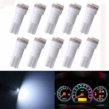 10pcs T5 70 73 74 79 85 86 206 406 LED Bulbs 5050 1SMD White Car Interior Instrument Cluster Gauge LED Lights Dashboard Lights
10pcs T5 70 73 74 79 85 86 206 406 LED Bulbs 5050 1SMD White Car Interior Instrument Cluster Gauge LED Lights Dashboard Lights