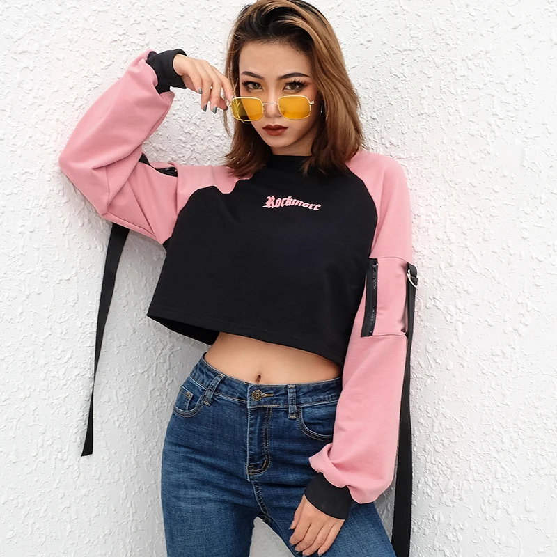 2019 Spring Spring and Summer High Waist Sweatshirt Women Street Style Letter Casual Loose Pullovers
2019 Spring Spring and Summer High Waist Sweatshirt Women Street Style Letter Casual Loose Pullovers