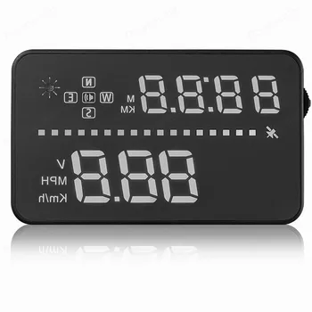 Car Head-up Display 3.5 inch Digital speedometer Clock odometer voltage ometer Smart A3 Head-up HUD Display
Car Head-up Display 3.5 inch Digital speedometer Clock odometer voltage ometer Smart A3 Head-up HUD Display