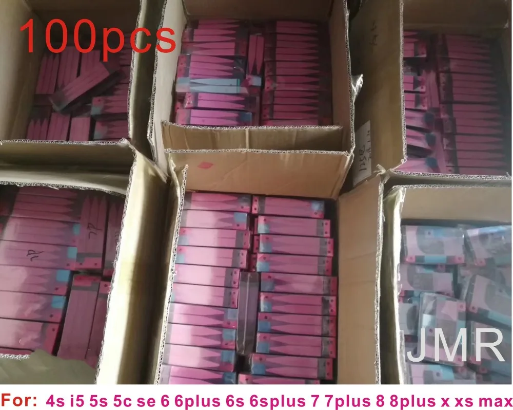 100pcs/lOriginal Battery Adhesive Sticker For iPhone XS XR MAX X 4 5s 5c 6 6s 7 8 plus Battery Glue Tape Strip Tab Replacement
100pcs/lOriginal Battery Adhesive Sticker For iPhone XS XR MAX X 4 5s 5c 6 6s 7 8 plus Battery Glue Tape Strip Tab Replacement