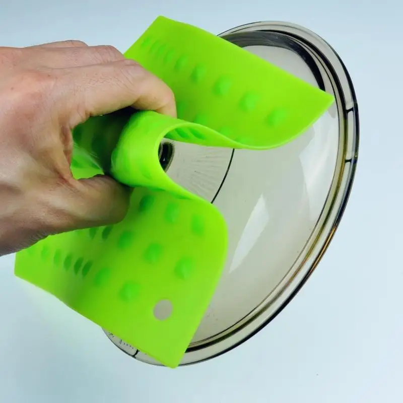 Silicone Pot Holder, Trivet Mat, jar Opener, spoon Rest Non Slip, Flexible, Durable, Heat Resistant Hot Pads Thicker
Silicone Pot Holder, Trivet Mat, jar Opener, spoon Rest Non Slip, Flexible, Durable, Heat Resistant Hot Pads Thicker