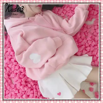 Japanese Sweet Cute Love Hana Spring Sky Sweatshirt Casual Loose Hoodie Women Long Sleeve Pullover Hoodie 7479
Japanese Sweet Cute Love Hana Spring Sky Sweatshirt Casual Loose Hoodie Women Long Sleeve Pullover Hoodie 7479