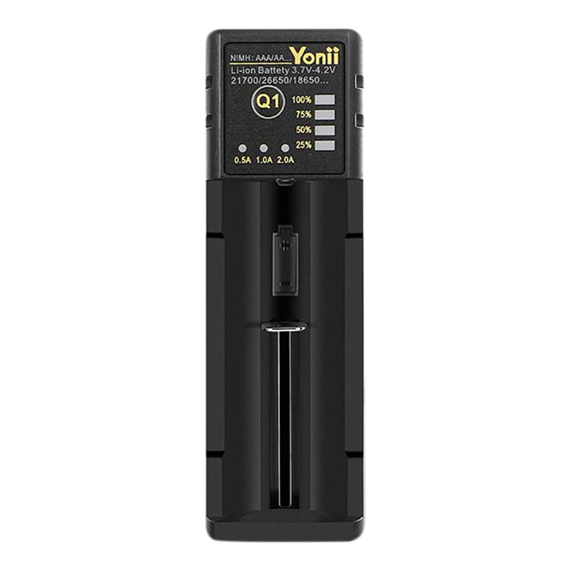 18650 зарядное устройство 26650 Usb умное никель-водородное Aa Aaa 21700 с одним слотом